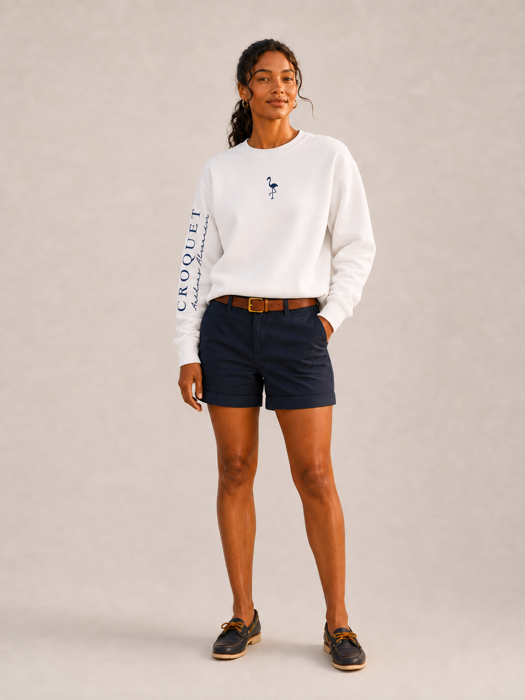 Women's Logo Fleece Classic Crewneck Sweatshirt